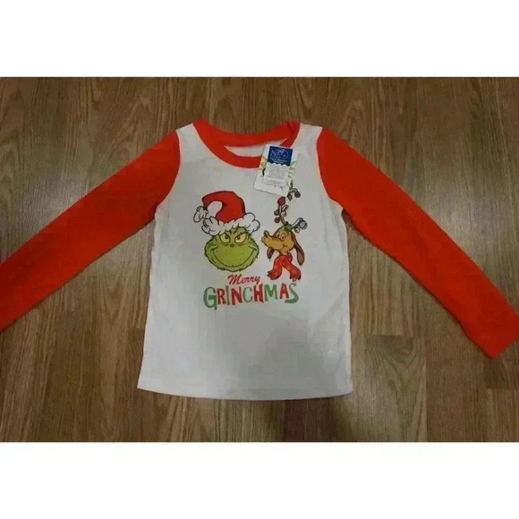 NWT Dr. Seuss' How The Grinch Stole Christmas Pajama Top, Size 10 - Picture 1 of 10